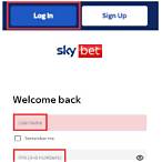 sky bet bingo login